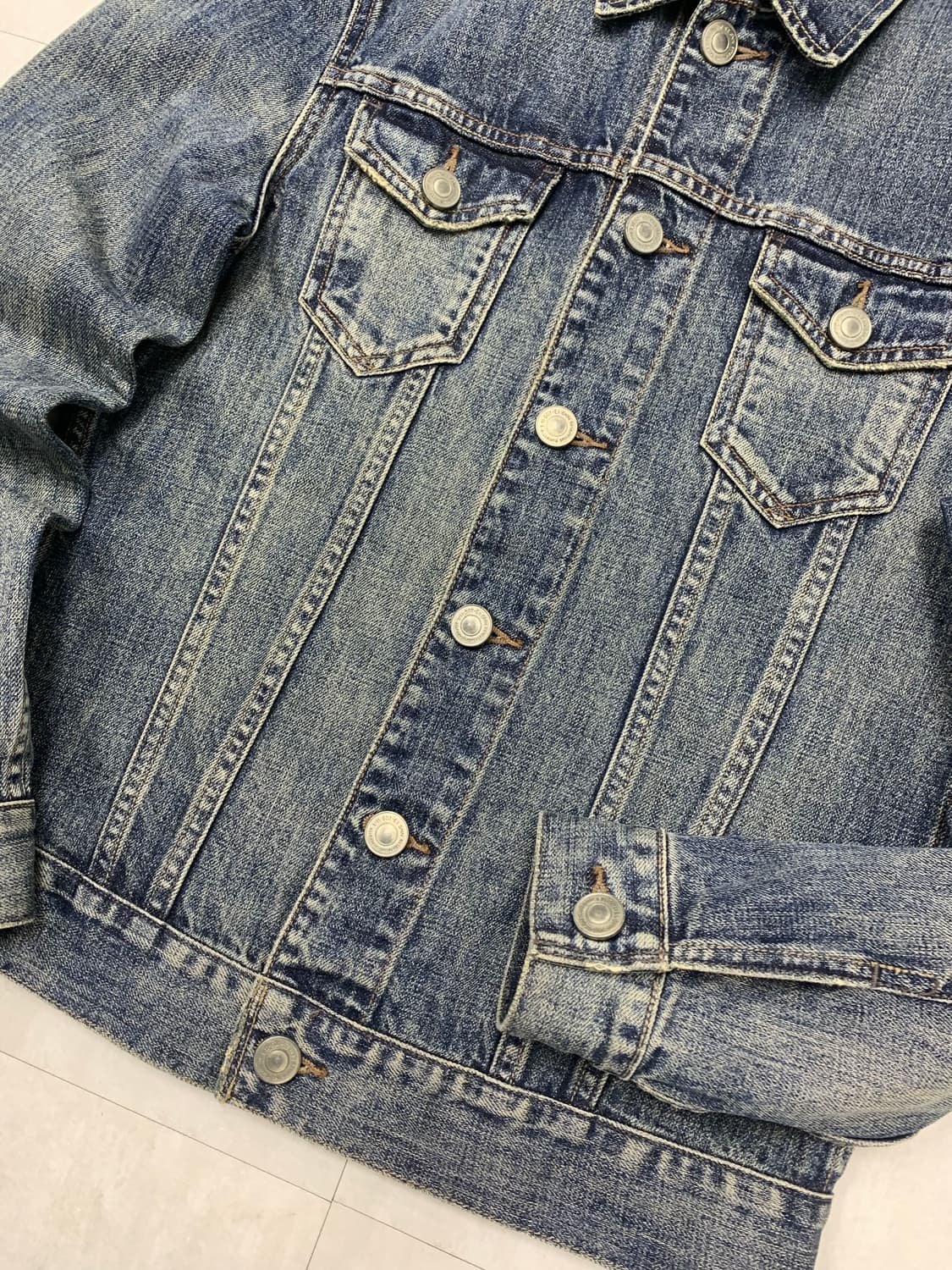 all saints 워싱디테일 데님 자켓 #49 상품이미지4