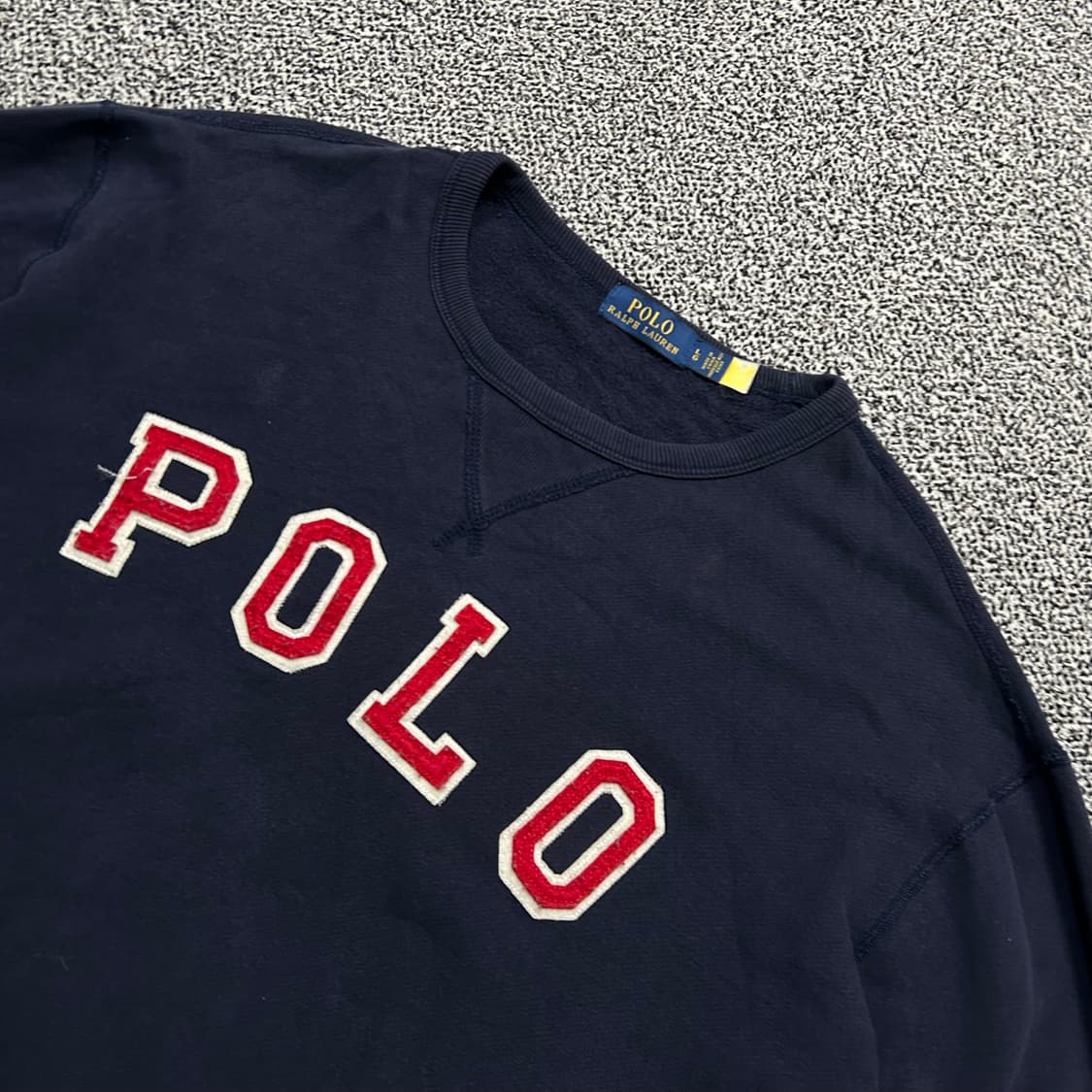 폴로 (POLO RalphLauren)스펠로고 맨투맨 상품이미지2
