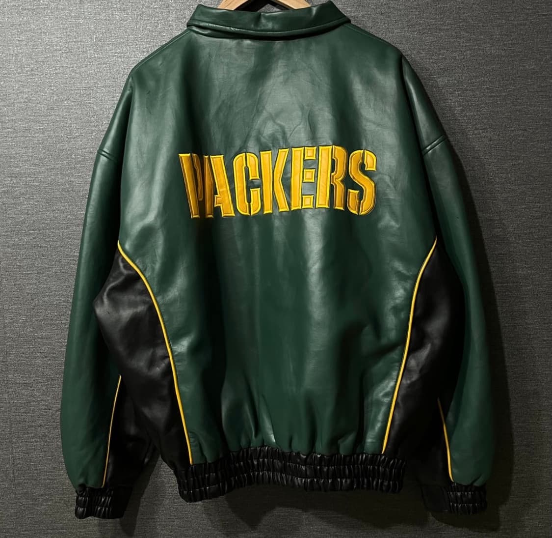 NFL GREENBAY PACKERS 레더자켓 상품이미지2
