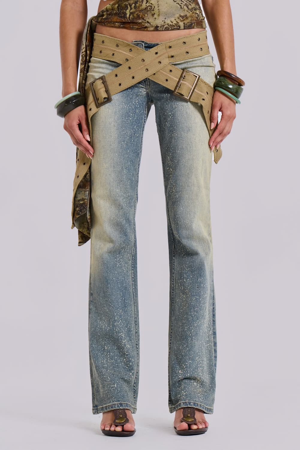 Jaded london strap up jean 28 상품이미지4