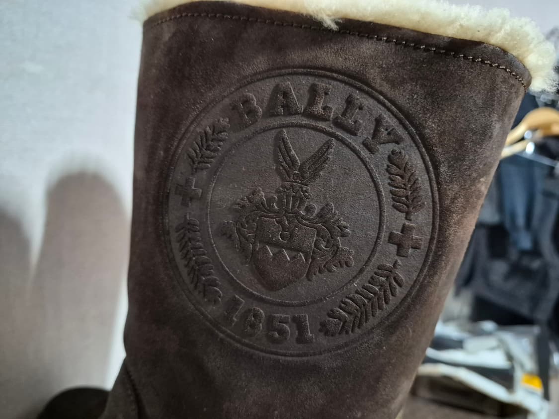 발리 스웨이드 양털 부츠 38 1/2 (250) 상품이미지6