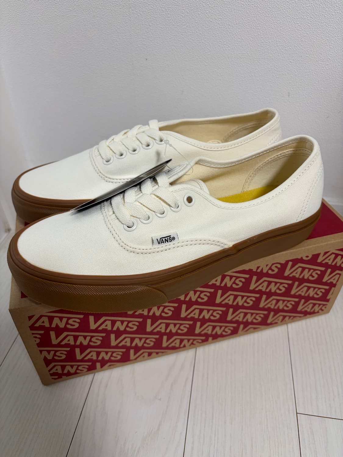 반스 어센틱 마쉬멜로우 껌  크림 화이트 세상품 250 상품이미지1