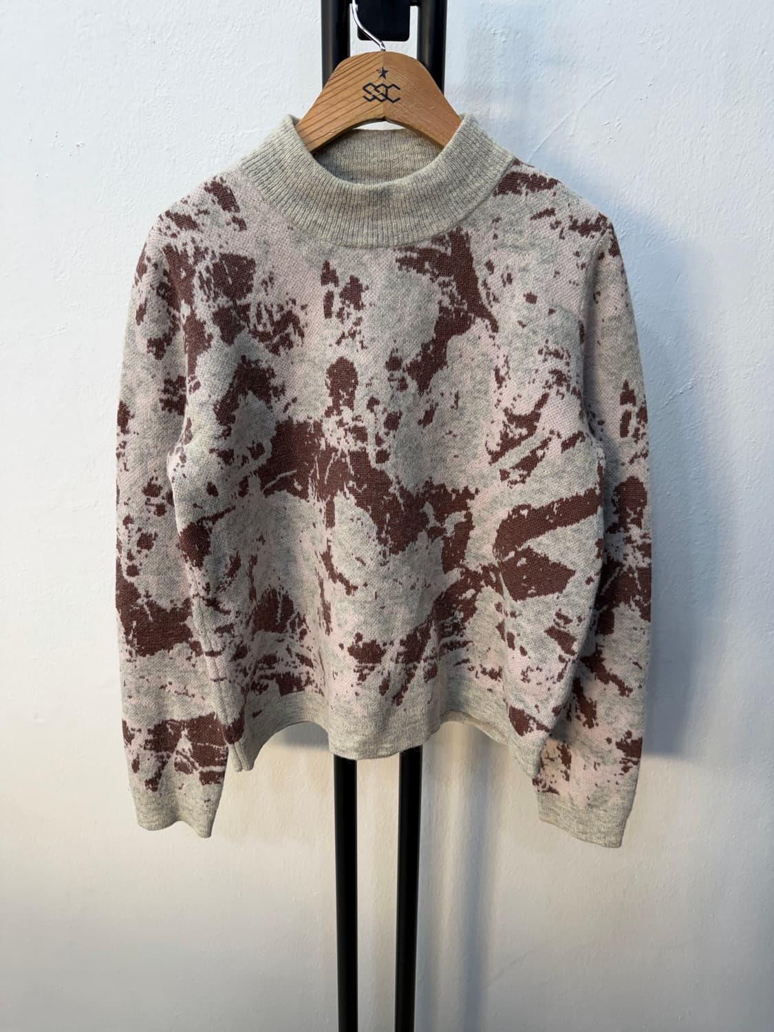 정품) COS 코스 여성 패턴 니트 스웨터 XS 상품이미지1