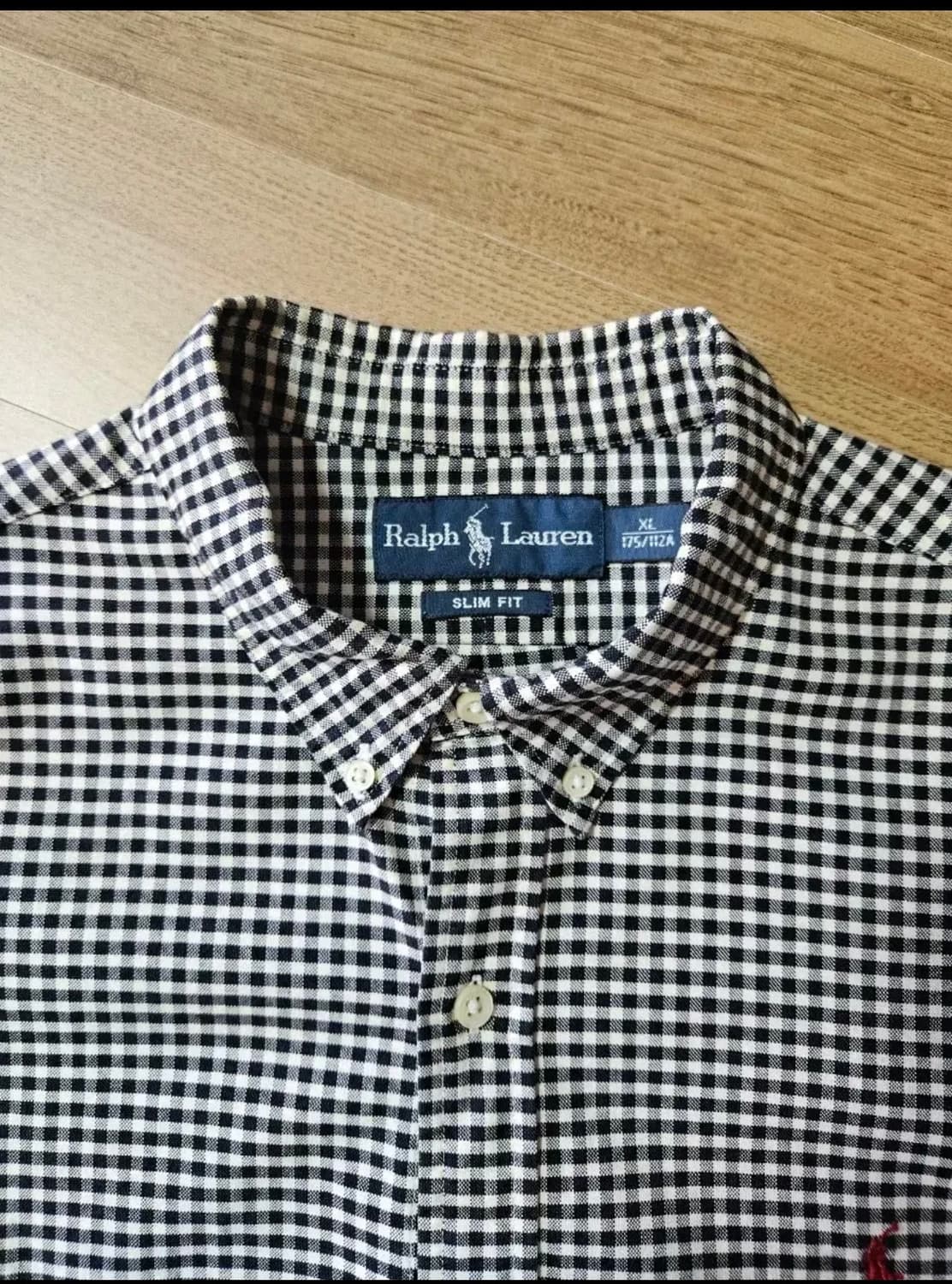 폴로 깅엄체크 셔츠 상품이미지2