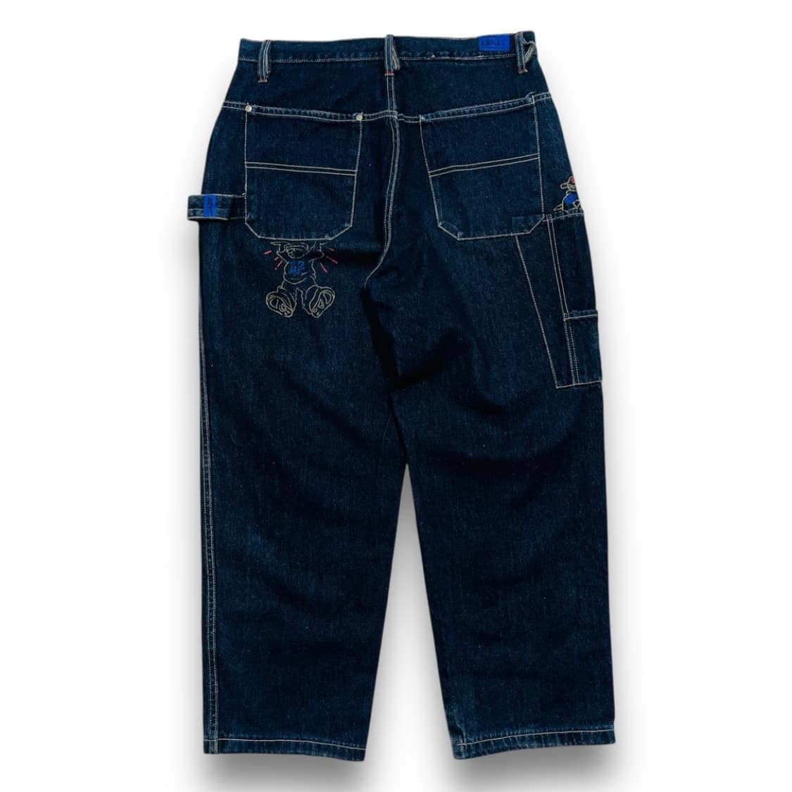 스쿨 오브 하드낙 올드스쿨 힙합맨 데님 카펜터 팬츠 상품이미지3