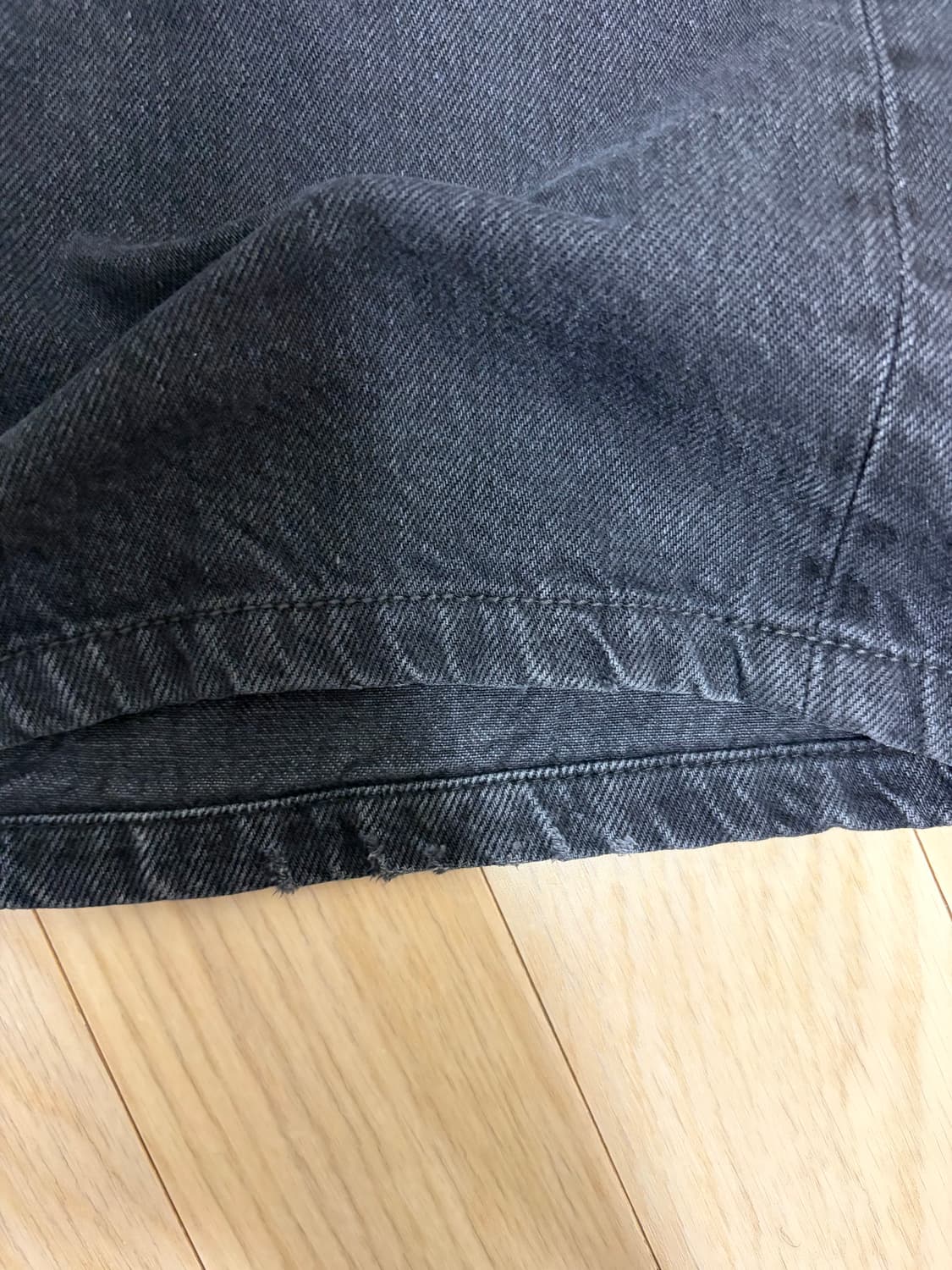 썬플라워 루즈 데님(블랙, 33/33) 상품이미지4