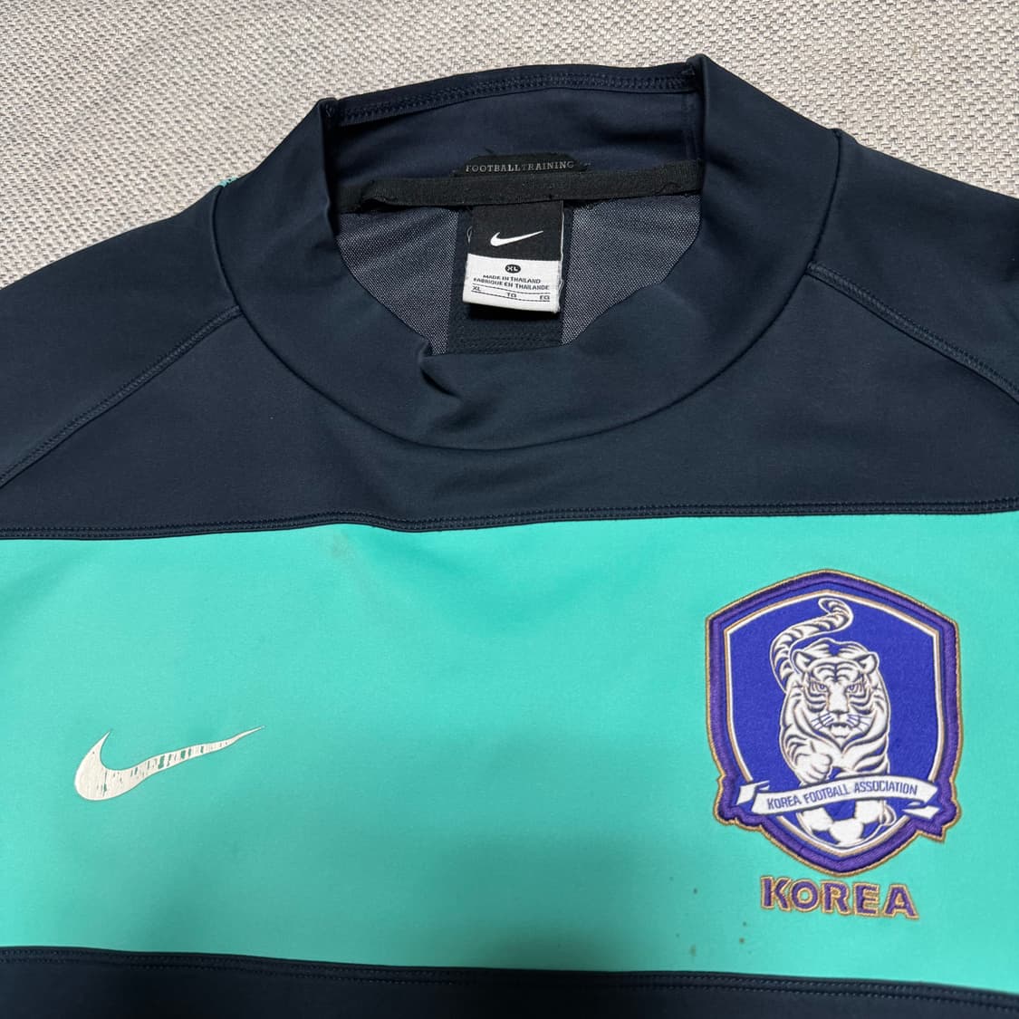 나이키 대한민국 국대 축구 드릴탑 상품이미지2