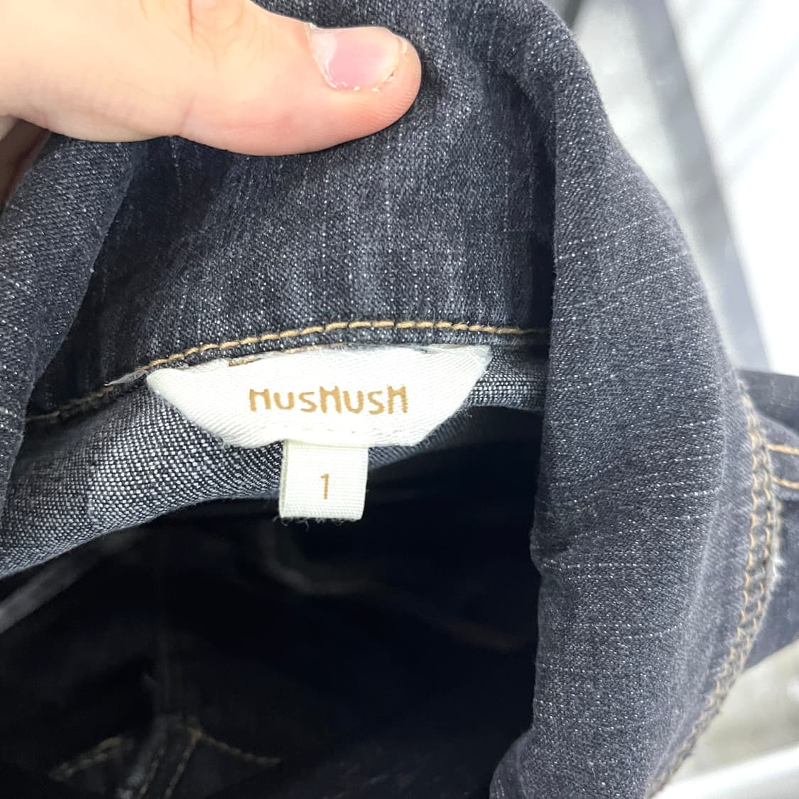 Musmush 포켓 데님자켓 상품이미지4