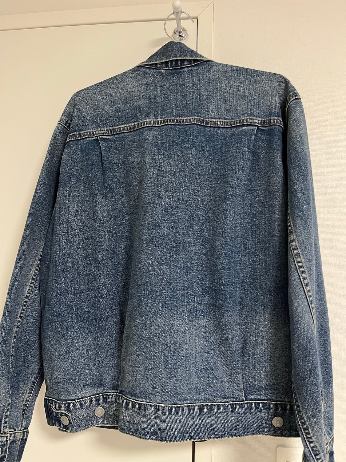 23년도 유니클로 타입2 데님자켓 M 새상품 상품이미지3