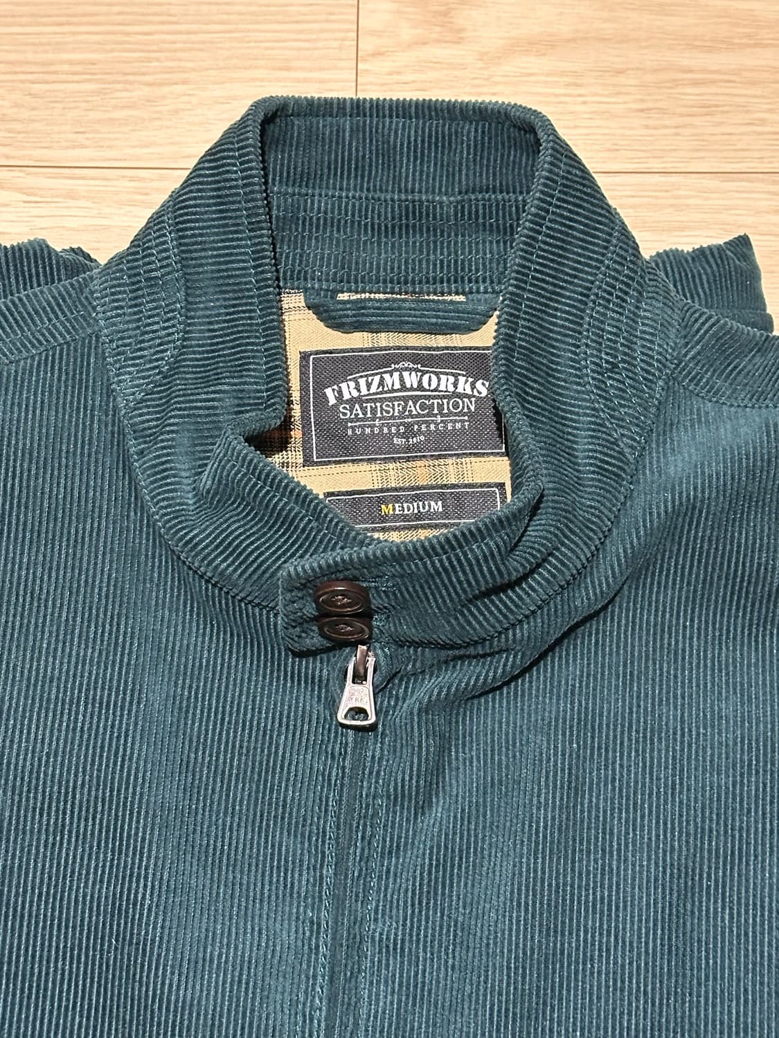 프리즘웍스 코듀로이 해링턴자켓 M 상품이미지1