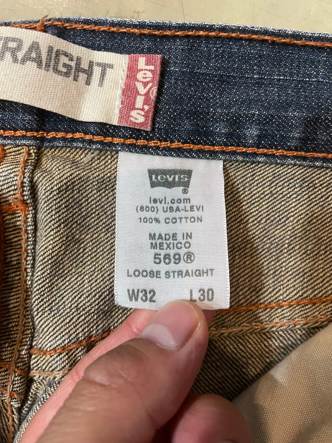 리바이스 569 32x30 상품이미지6