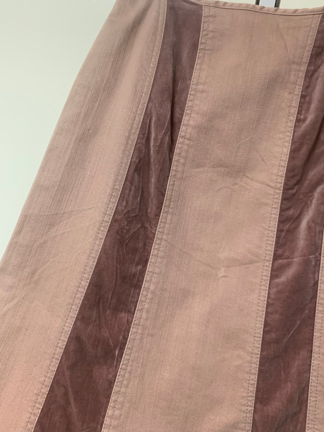 소니아리키엘 핑크벨벳라이닝 미디스커트 상품이미지7