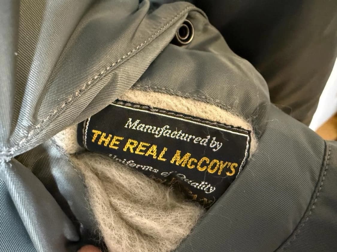 더 리얼 맥코이 MA-1 항공 재킷 상품이미지8