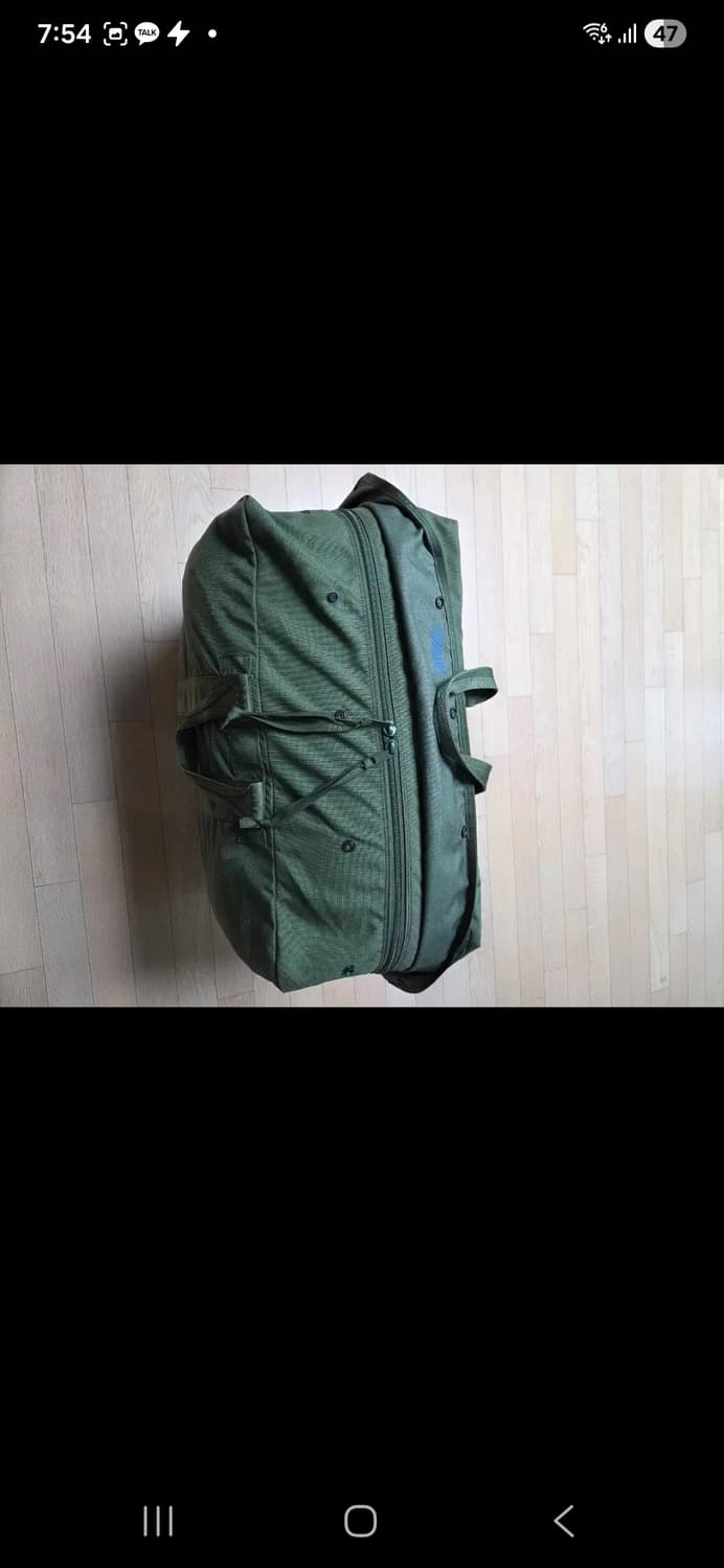 미공군 대형백.A3 FLYER KIT BAG.거의새제품 상품이미지3
