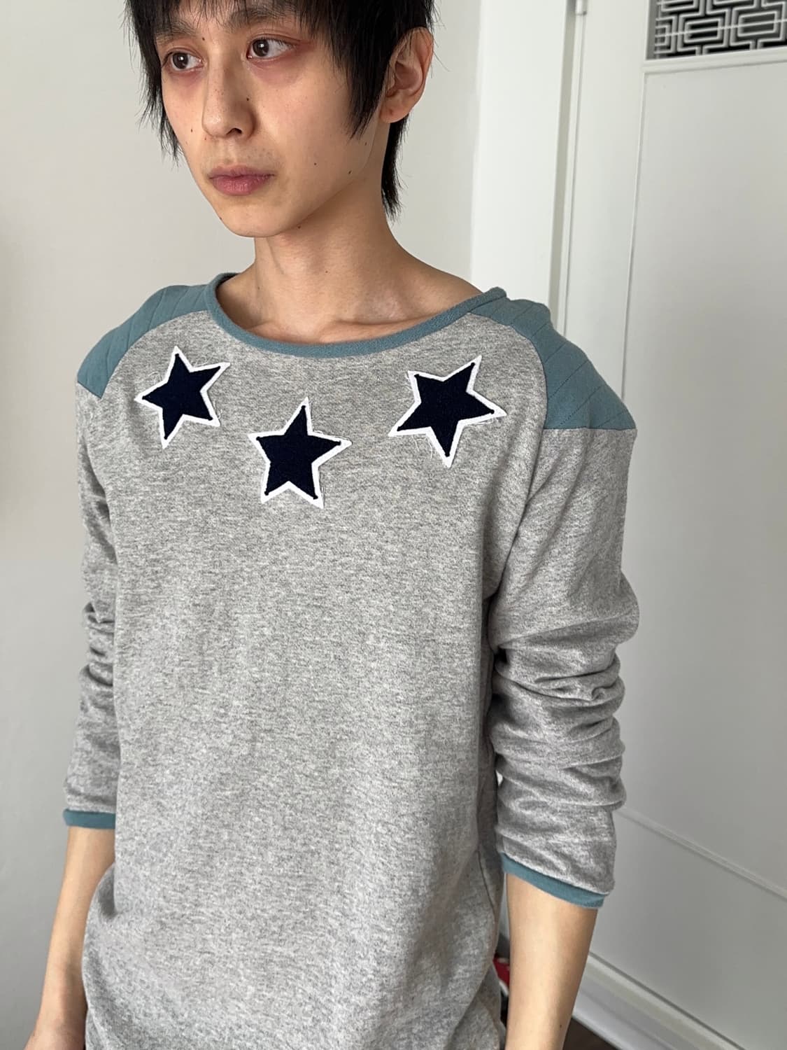 SM's Style 스타 패치 롱 스웻셔츠 상품이미지1