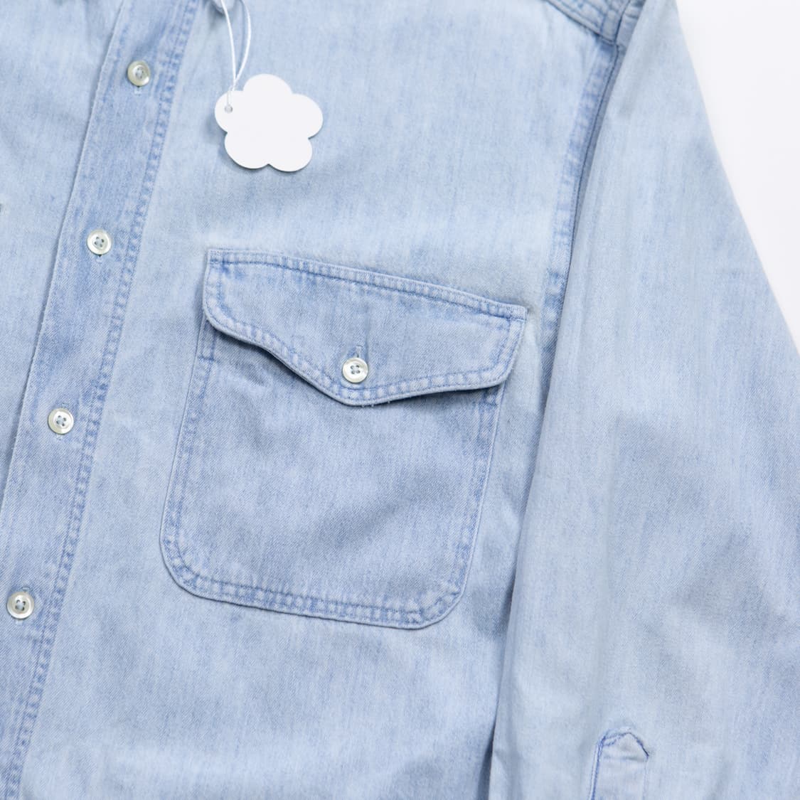 90s 올드 갭 투포켓 데님 워크셔츠 상품이미지3