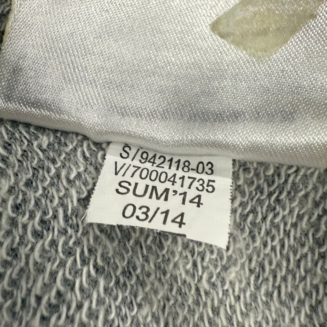 갭 그레이 레드 후드집업 상품이미지7