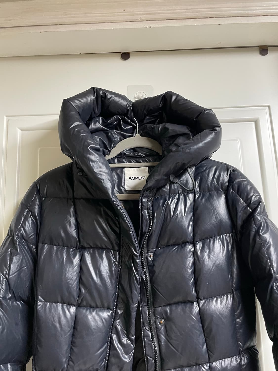 아스페시 ASPESI 유광 구스다운 롱패딩 상품이미지5
