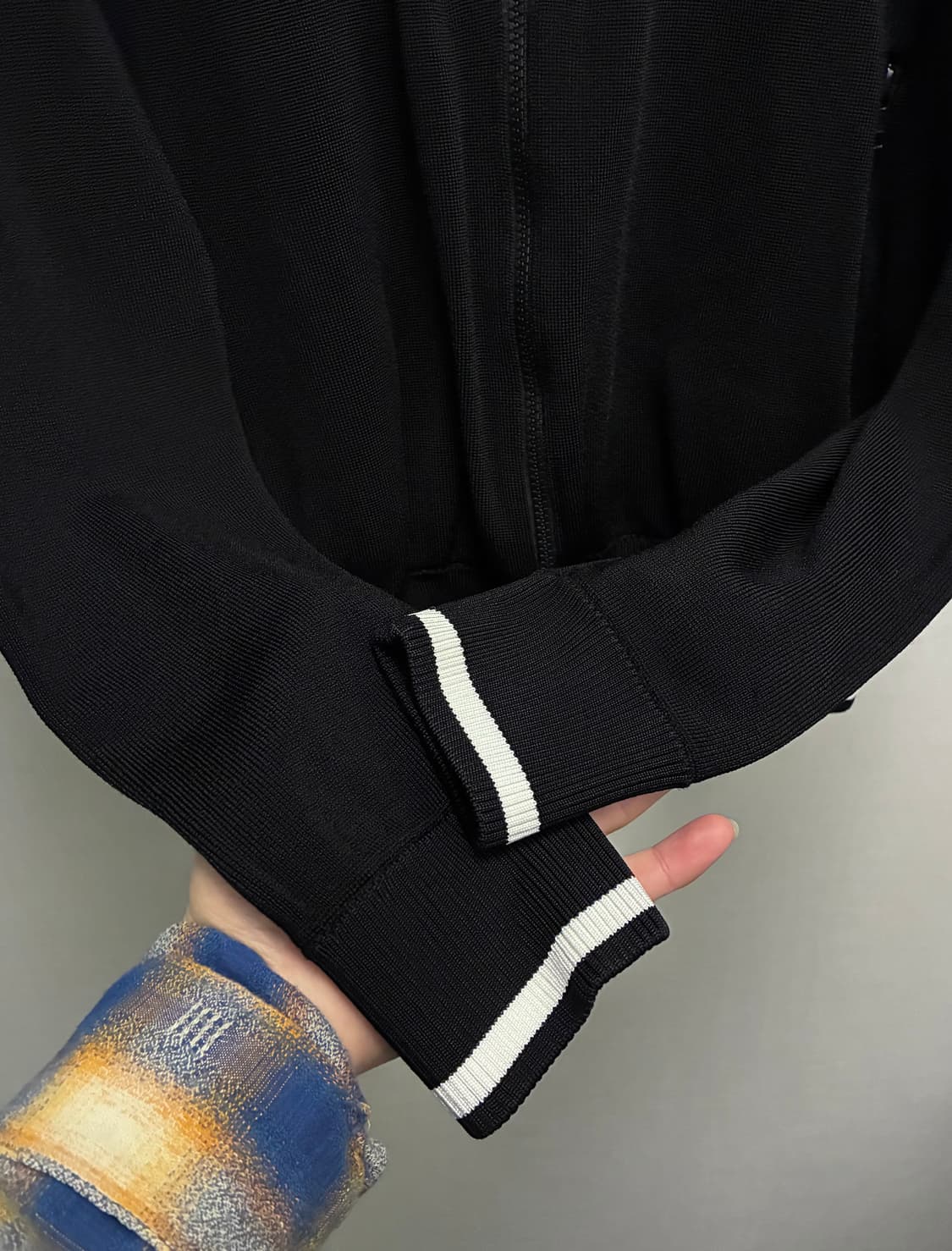 (M/100)Theory 띠어리 38 투웨이 져지 블루종자켓 블랙 상품이미지3