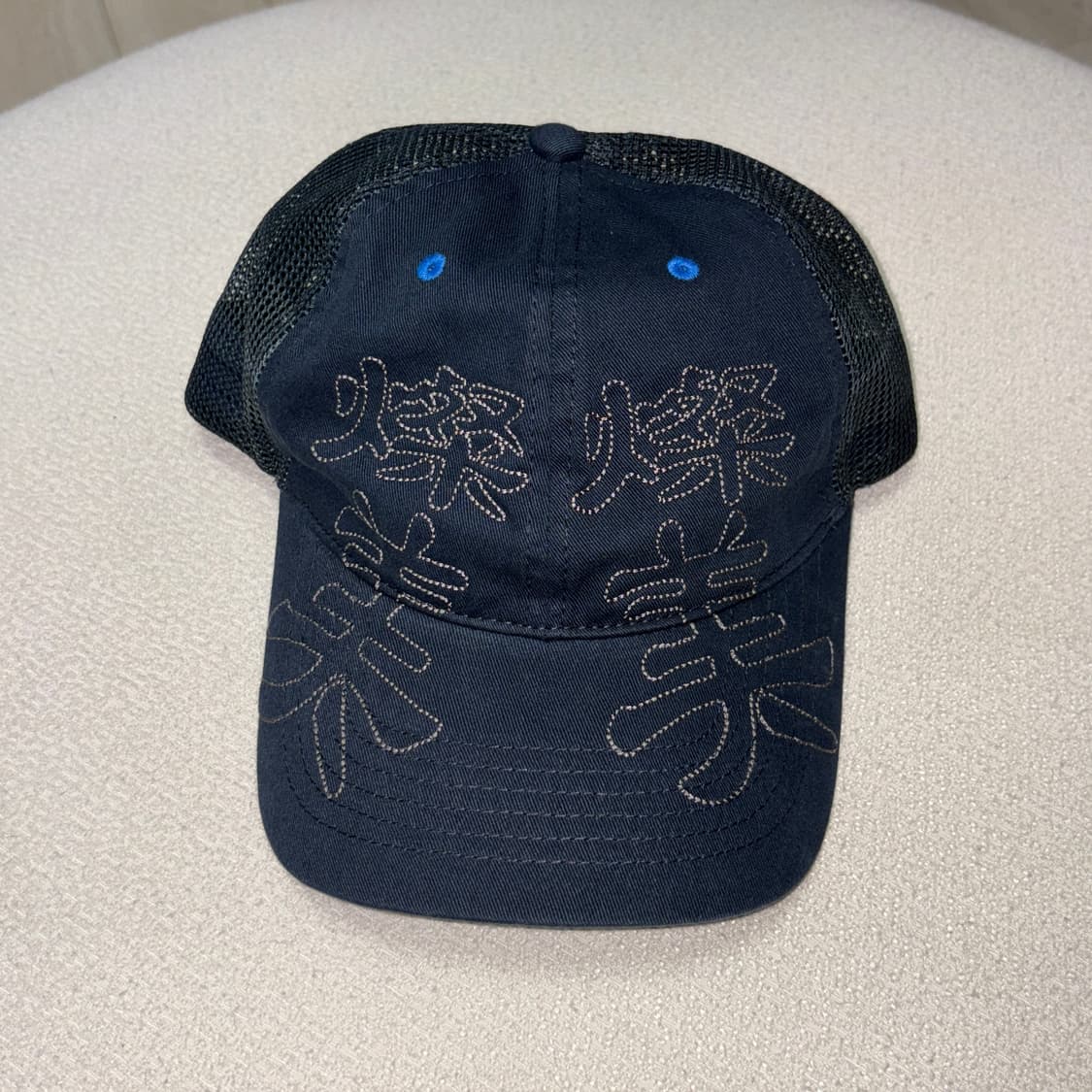 산산기어 b.E trucker 매쉬 캡 네이비 상품이미지1