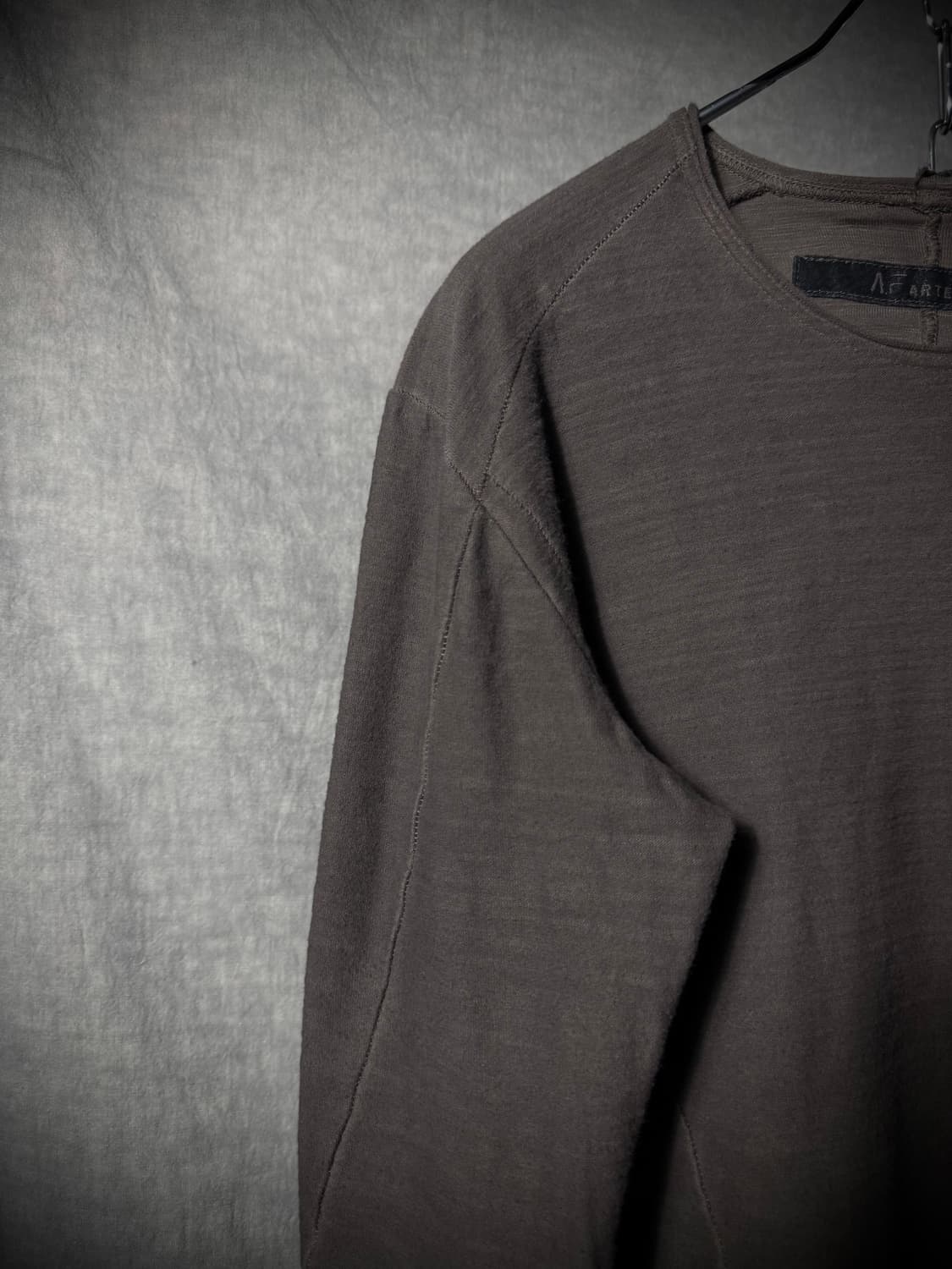 A.F ARTIFACT Washed Asymmetric Longsleev 상품이미지5