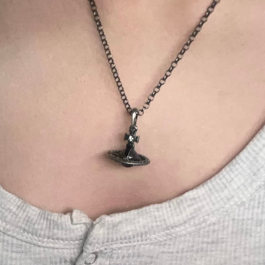 비비안웨스트우드 오리엔탈 orb 퍼플 목걸이 상품이미지9