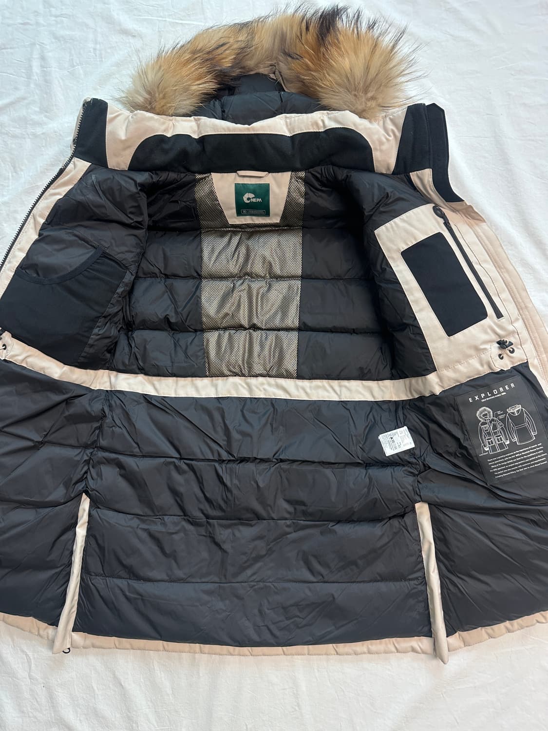 네파 알라스카 구스다운 패딩 상품이미지7