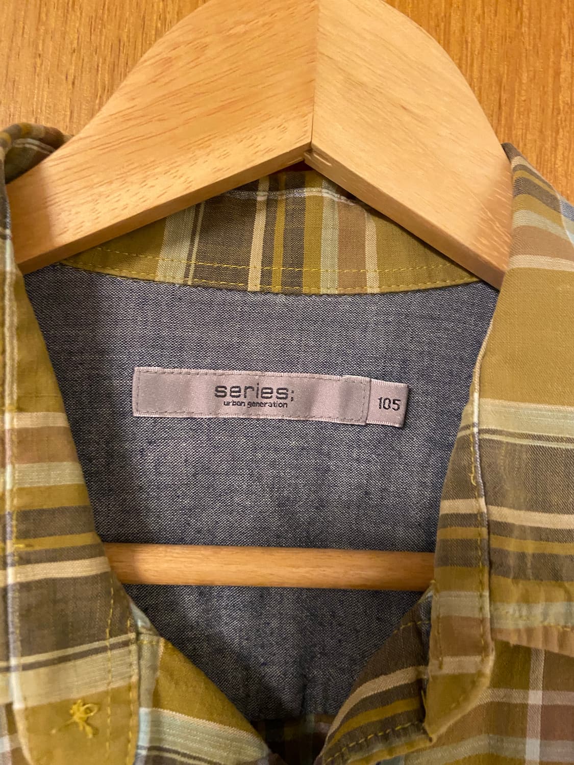 series 시리즈 체크 셔츠 상품이미지3