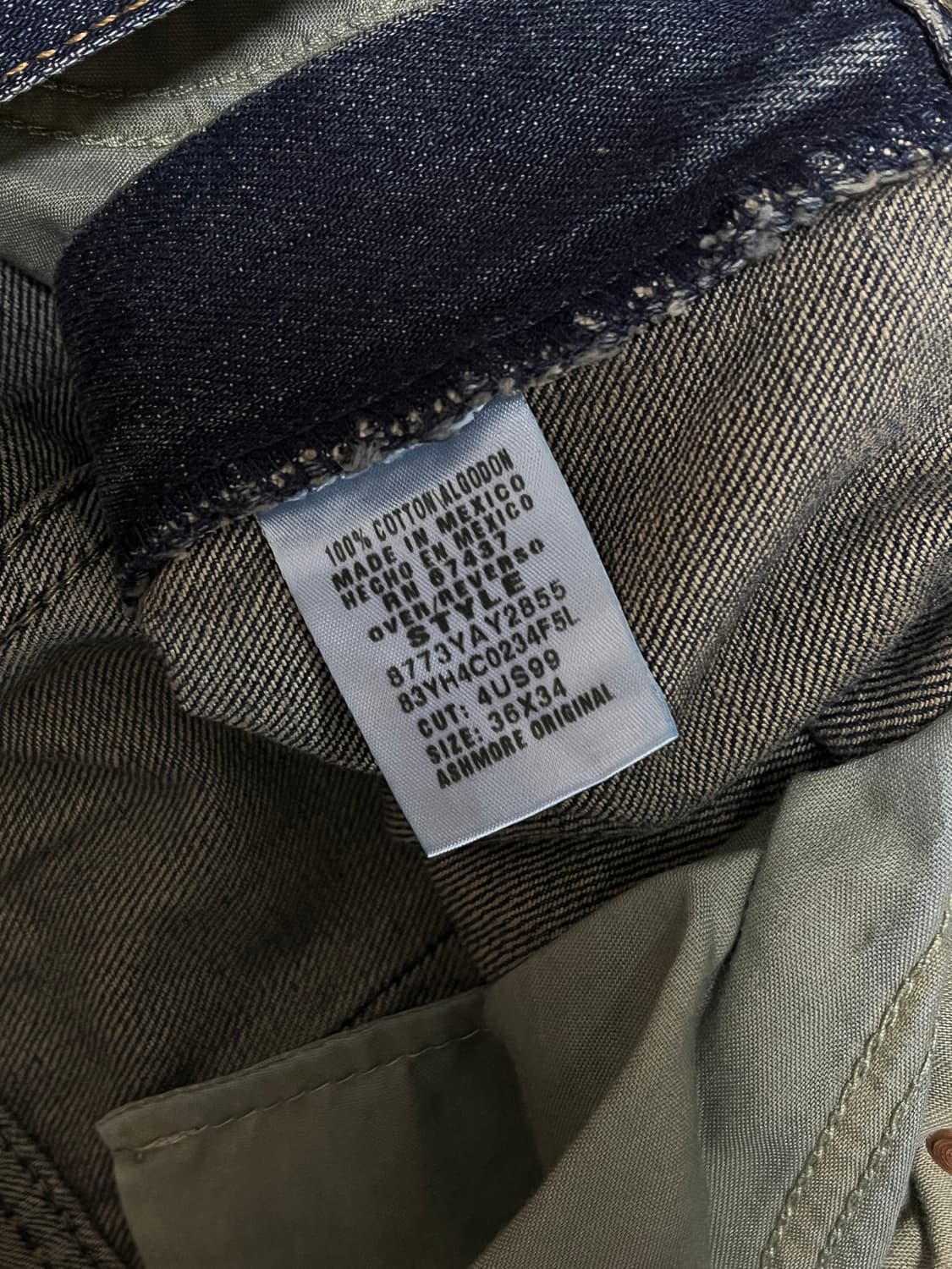 polo ralph lauren ashmore denim 36*34 상품이미지6