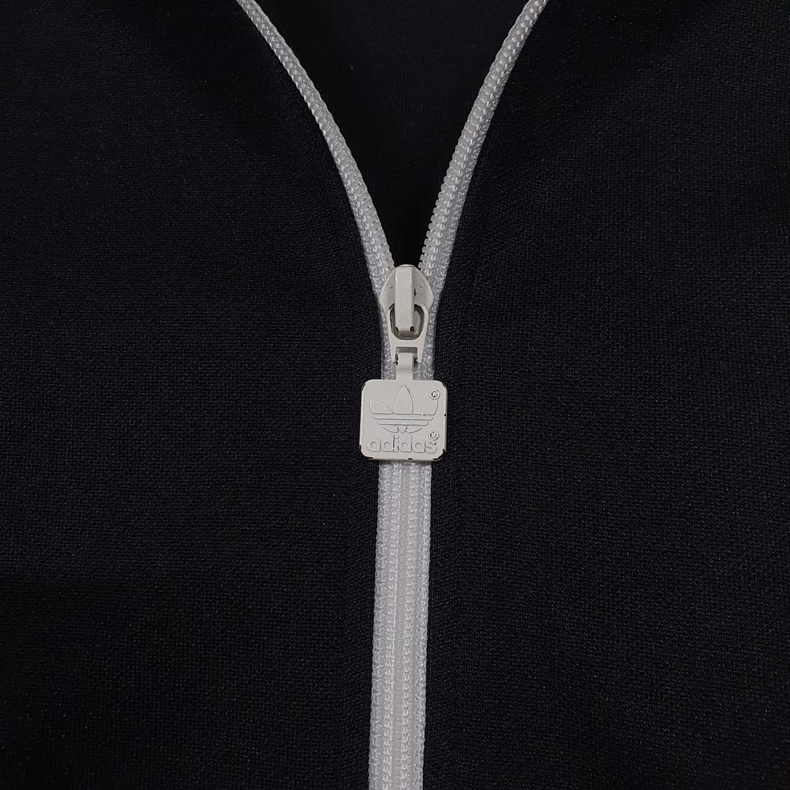 95 (M) 아디다스 유로파 파이어버드 트랙탑 져지 자켓 희귀 벨벳 블랙 상품이미지5