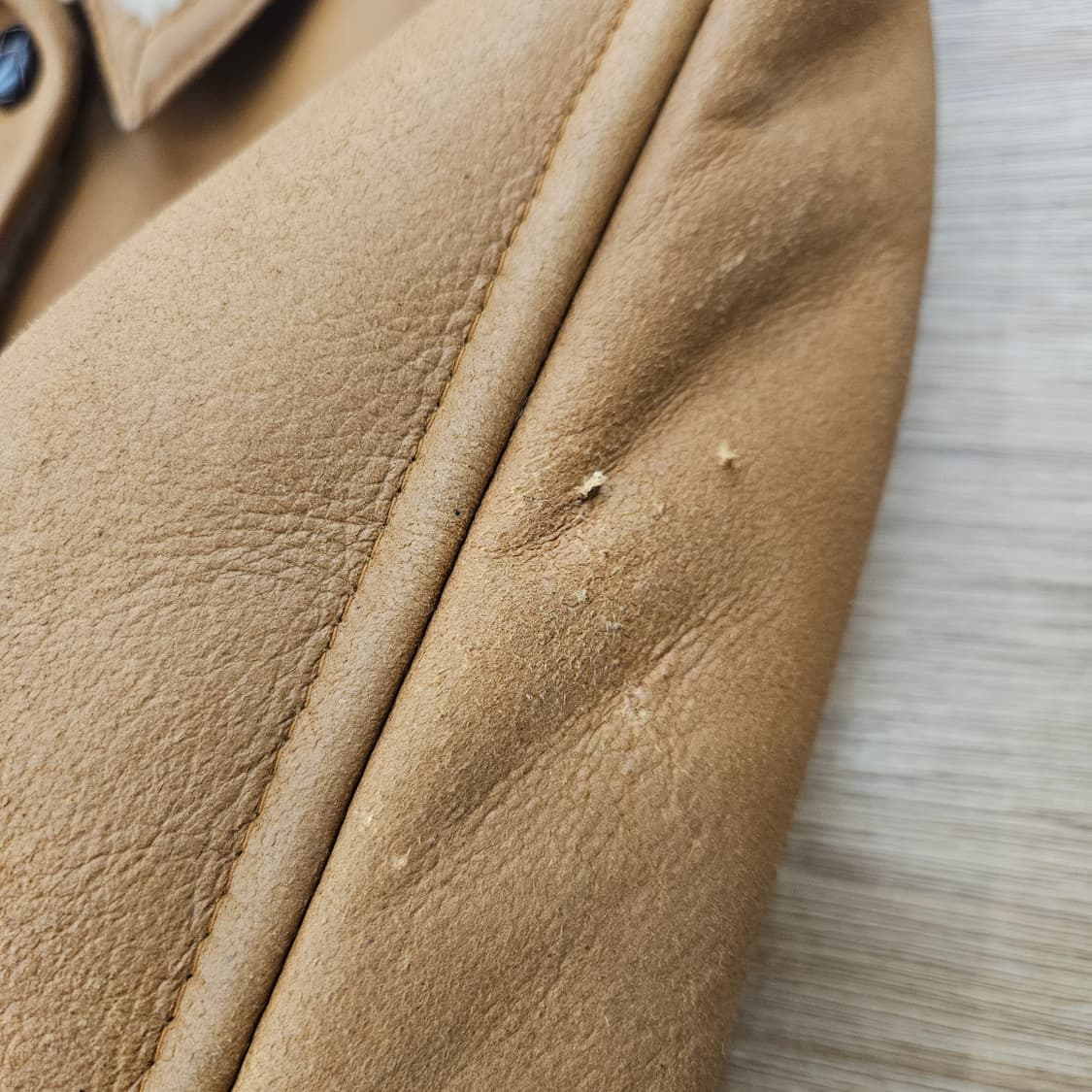 JPN SHEEPSKIN 쉽스킨 양가죽 양털 무스탕 빈티지 여성 오버핏 상품이미지8