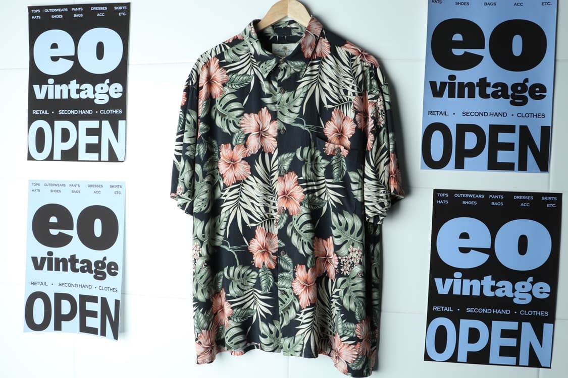 (XL-3XL) 브랜드빈티지 반팔셔츠 남방 USA 하와이안-H33127 상품이미지2
