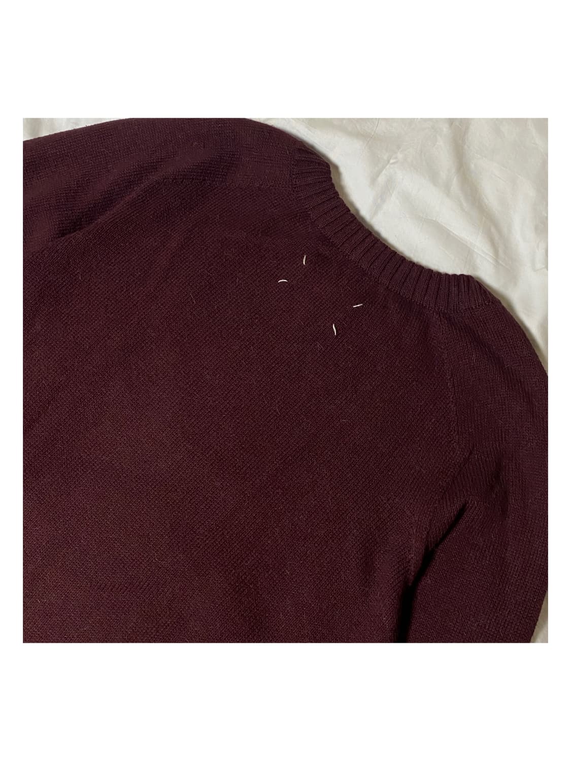 마틴 마르지엘라 모헤어 울 니트 크리스마스 아카이브 가디건 상품이미지4