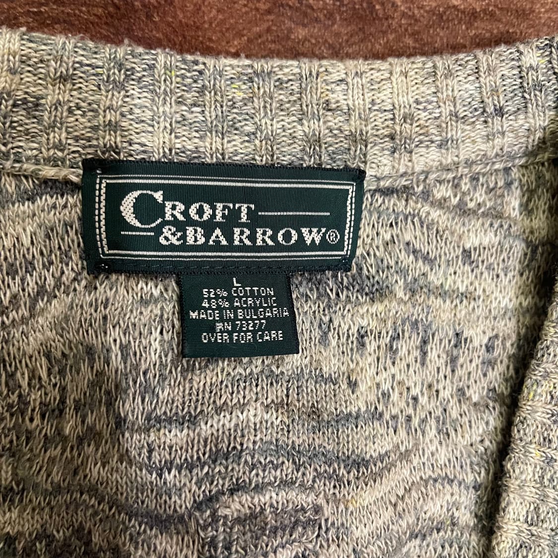 vintage cable cardigan 상품이미지2