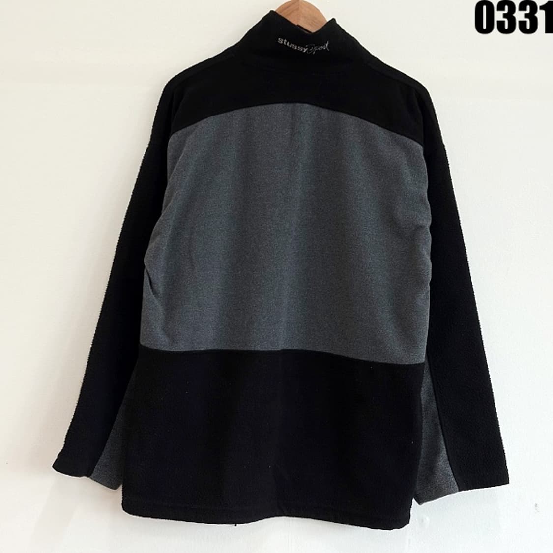 스투시(STUSSY) 스포츠 하프집업 플리스 L 0331 상품이미지8