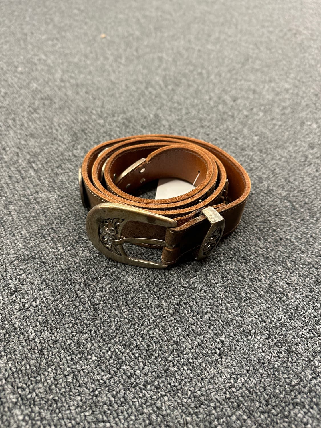 빈티지 웨스턴 가죽벨트 상품이미지2