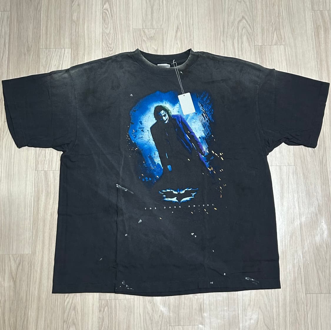 [2XL] 세인트 미카엘 마이클 반팔 티셔츠 다크나이트 조커 블랙 XXL 상품이미지2