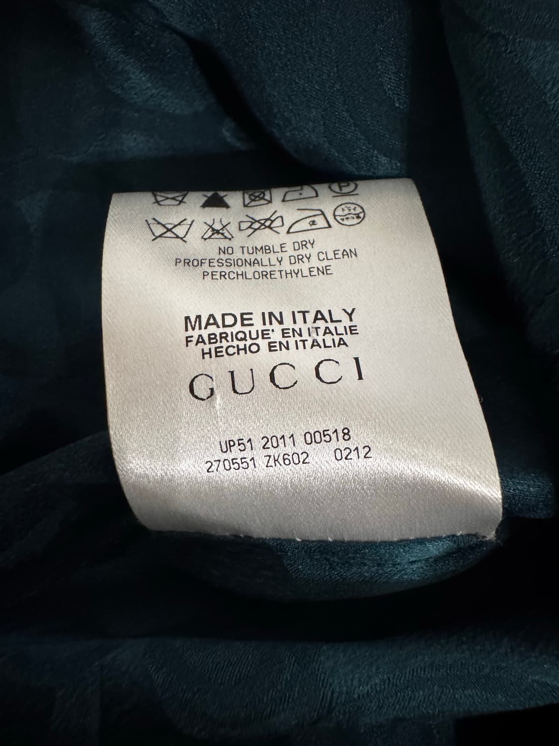 구찌 실크100 블라우스 상품이미지6