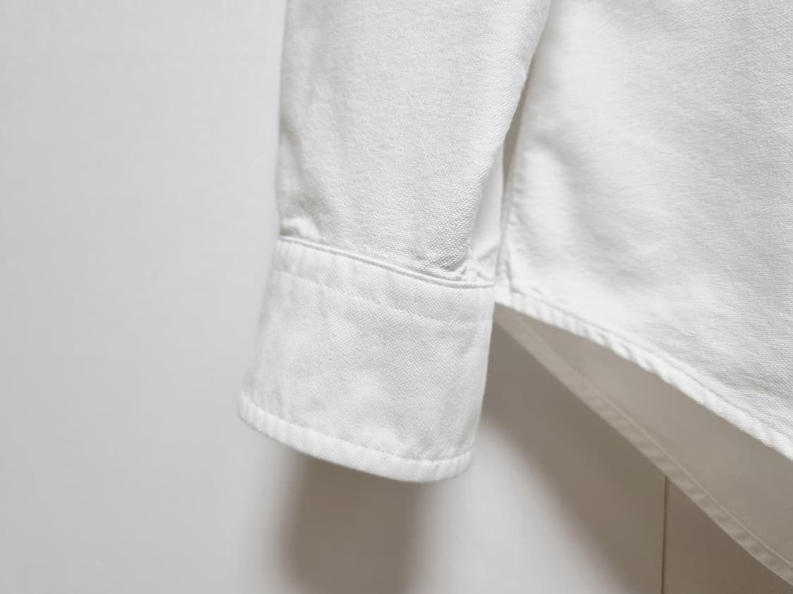 남성 폴로 화이트 흰색 옥스퍼드 멀티포니 긴팔 남방 셔츠 옥스포드 상품이미지8