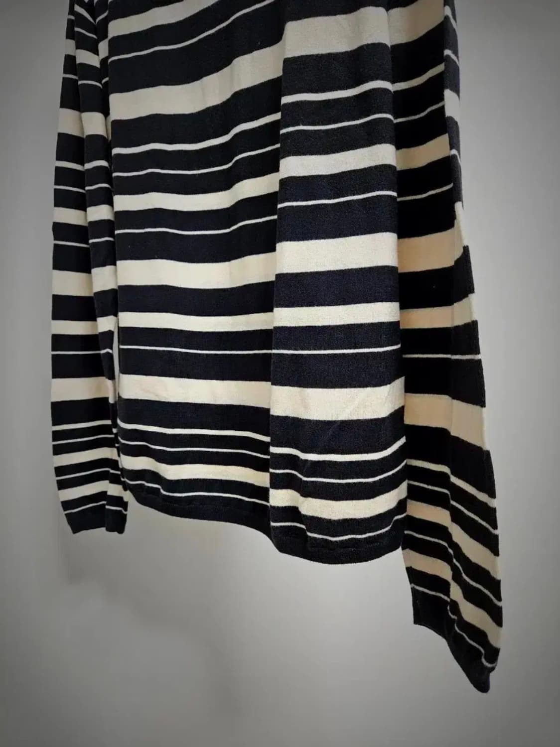 사쥬드크레 스트라이프 코튼 니트 포터클래식 비즈빔 류 상품이미지4