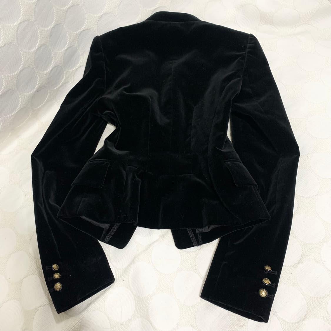 빈티지 나폴레옹 벨벳 자켓 상품이미지4