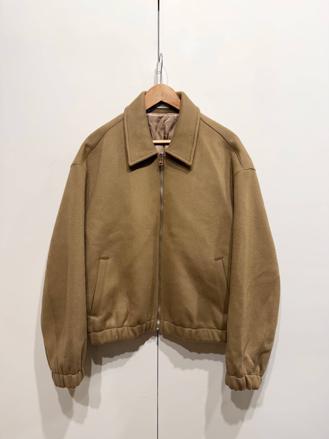 22FW 시스템옴므 캐시미어 블루종 자켓 상품이미지1