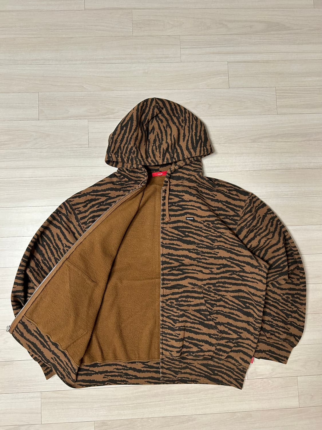 (L) 슈프림 스몰박스로고 후드집업 - 26ss 상품이미지2