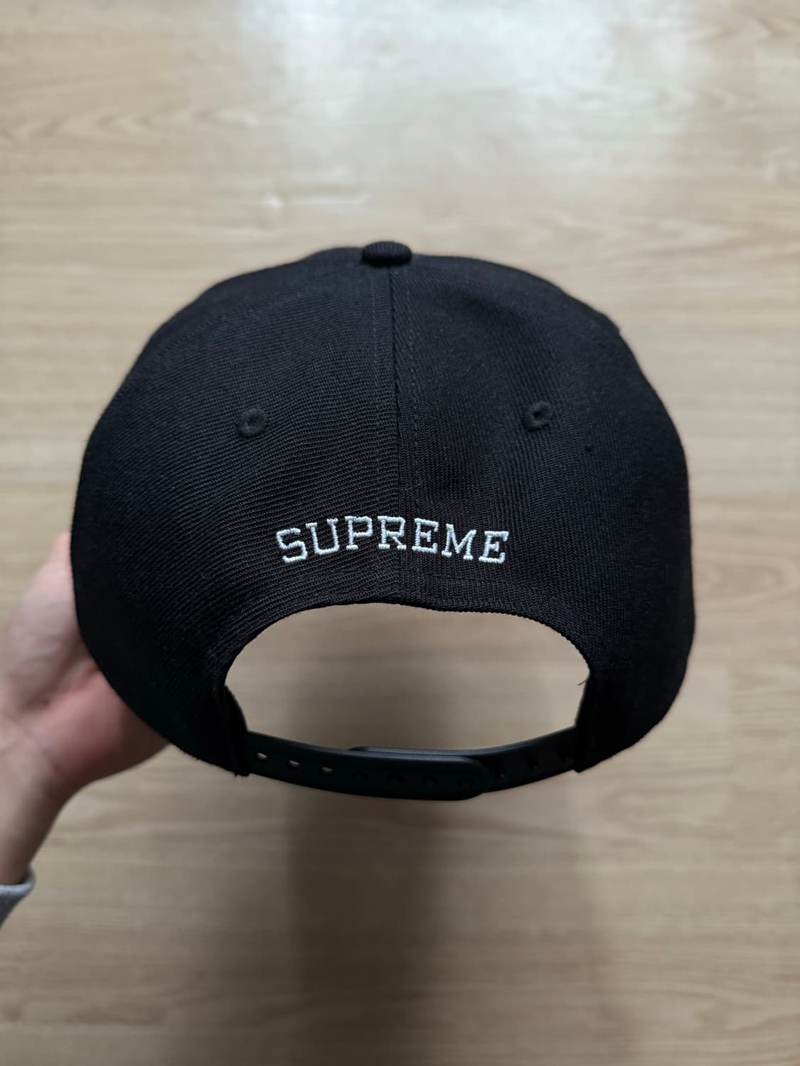 슈프림 에이펙스 트윈 블랙 볼캡 상품이미지3