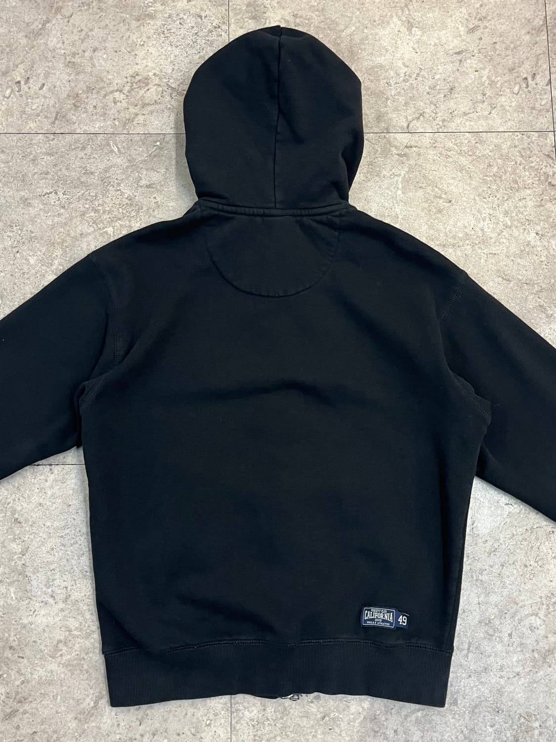 후아유 투웨이 기모 후드집업 블랙 S #csz3448 상품이미지8