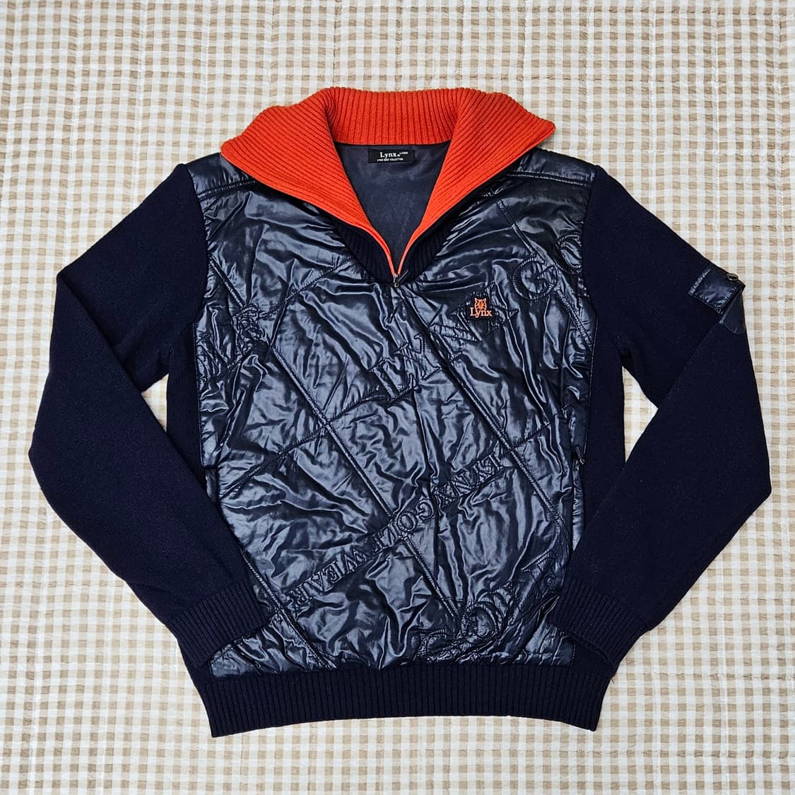 링스 골프 반집업 방풍티 남자100 상품이미지1