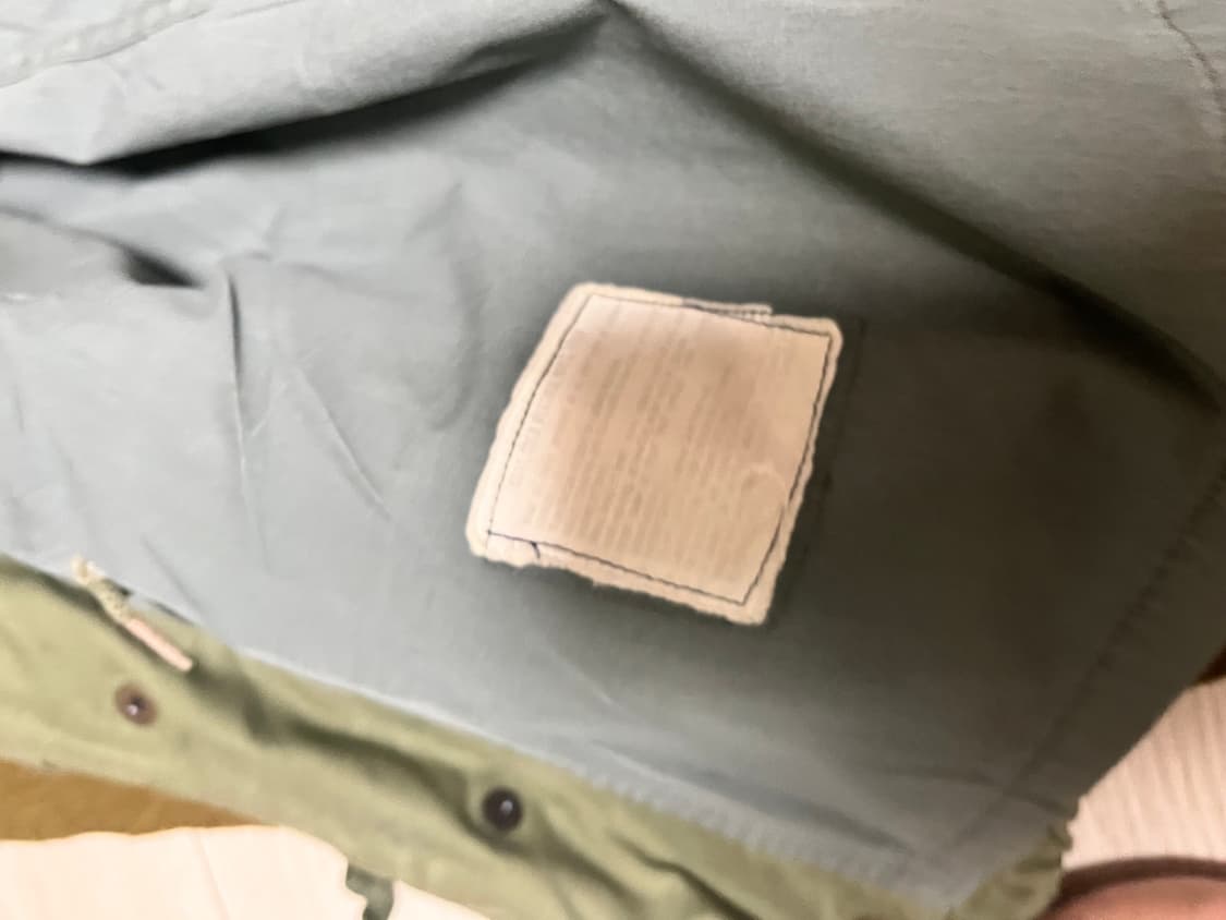 M65 스몰숏 회색안감(크롬지퍼) 상품이미지3