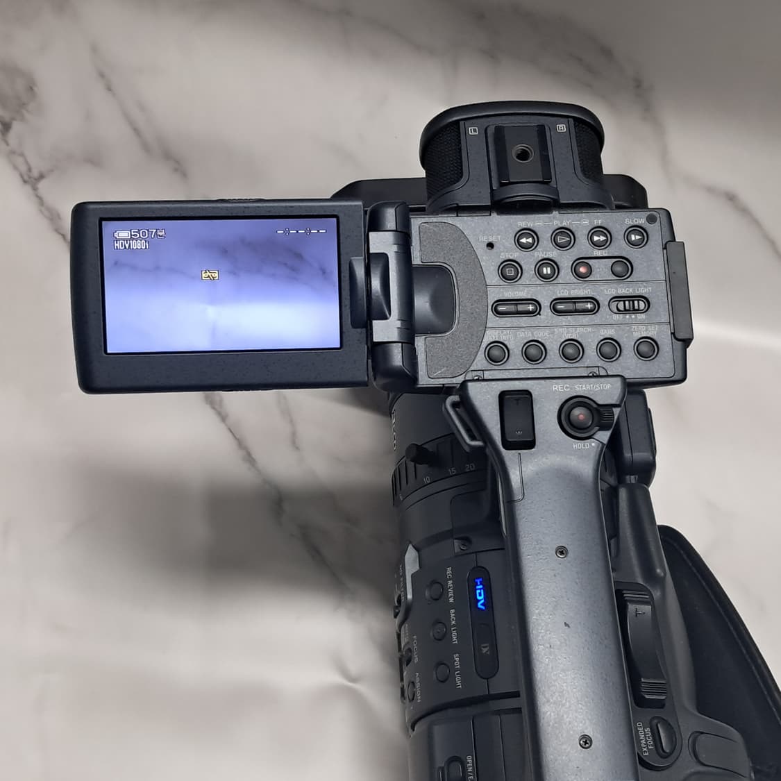 S급!) 소니 미니dv 3CCD 캠코더 HDR-FX1   상품이미지10