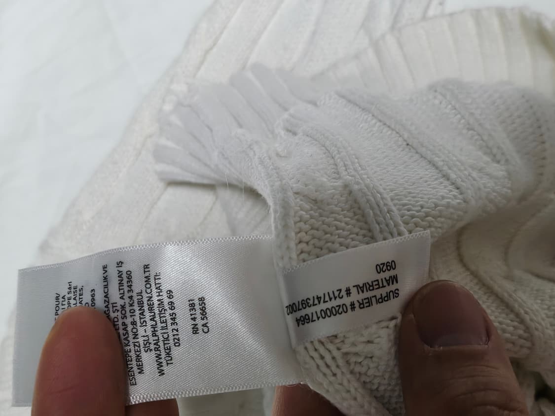 폴로랄프로렌 꽈배기 케이블 니트 스웨터 XS 상품이미지8