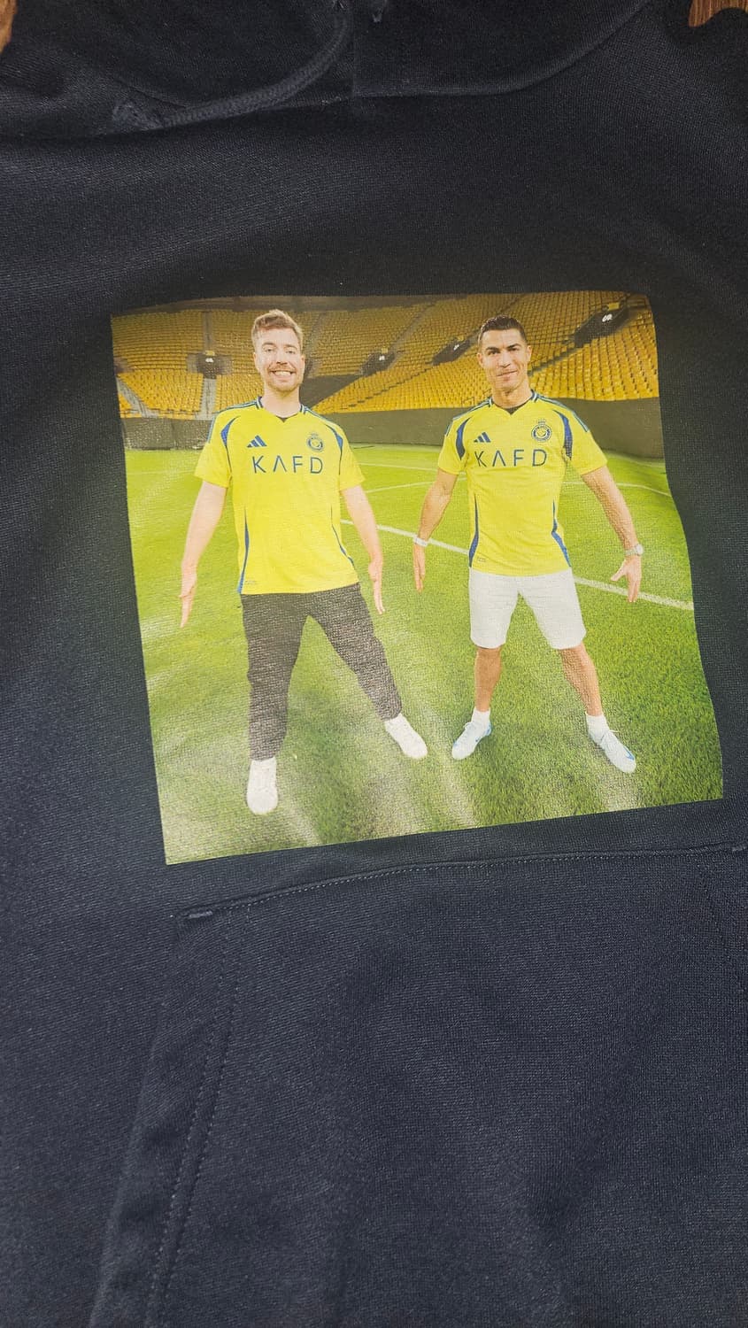 호날두&미스터 비스트 후드 상품이미지2